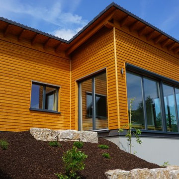 Haus Pfannes - Saunahaus in Holzrahmenbauweise