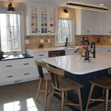 Beautiful Kitchen Remodel with Extended Island
