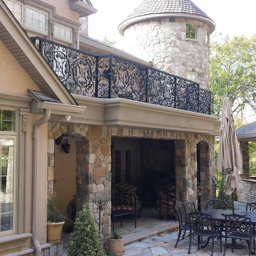 Decorative Exterior Railing