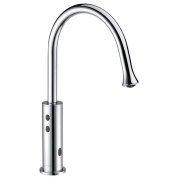 Cinaton iSense Completely Touch Free Swivel Faucet, Chrome