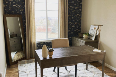 Inspiration for a transitional home design remodel in Denver