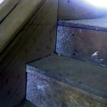 Staircase Before Finish | Siesta Key, FL