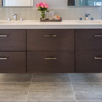 Modern Master Bath Retreat in Fairfield, CT