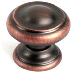 Century Hardware - Bocci Knob, Antique Bronze With Copper - The Bocci Collection offers a wide variety of classic designs in today's hottest finishes