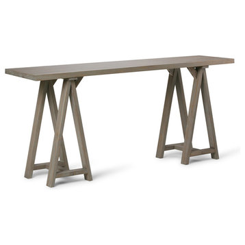 Sawhorse Wide Console Sofa Table