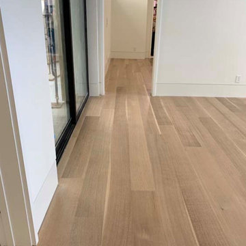 Rift & Quartered White Oak installed and stained in place