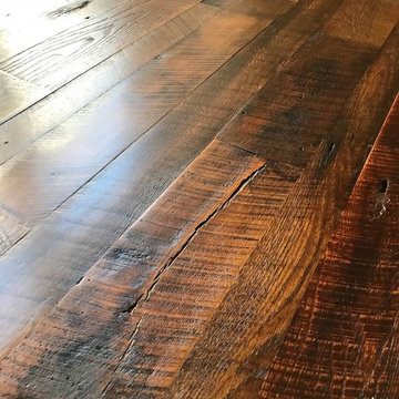 Reclaimed Random Width Floor