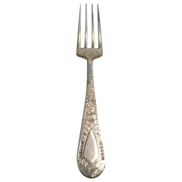 Kirk Stieff Sterling Silver Betsy Patterson Engraved Place Fork