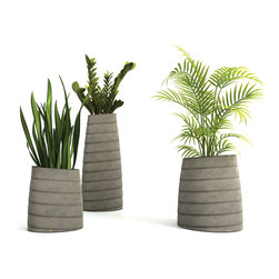 Concrete Pots - Home Decor