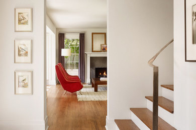 Inspiration for a contemporary living room remodel in Austin