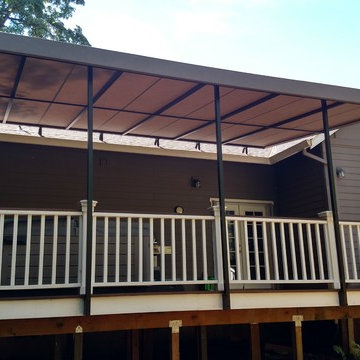 Back deck awning
