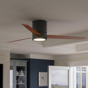 Luxury Modern Ceiling Fan, Architectural Bronze, UHP9072, Camden Collection