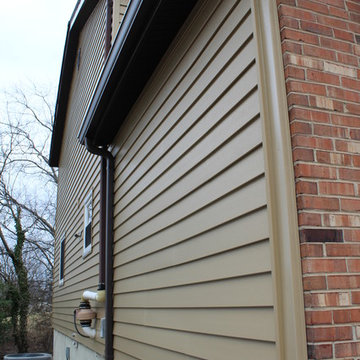 CertainTeed Siding& Trim & Royal Brown Gutter System