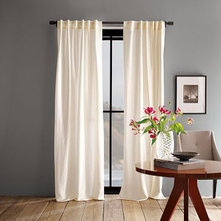 Modern Curtains by West Elm