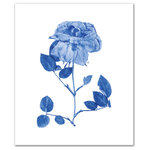 DDCG - Pressed Blue Rose Set Separates Wall Art, Blue Rose 1 - Each canvas sold separately, these canvas will make a beautiful addition to your home. Pick and choose your favorite or buy them both to create a bold statement. Made ready to hang for your home, this wall art is durable and lightweight. The result is a beautiful piece of artwork that will add a touch of sophistication to your home.
