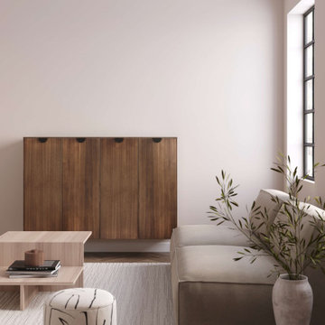 Walnut sideboard