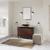 Woodard Bathroom Vanity, Single Sink, 48", Brown, Freestanding