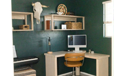 Eclectic home office photo