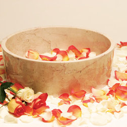 D'Vontz Column Stone Vessel Sink - Products