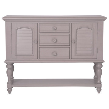 Liberty Furniture Summer House Server in Dove Grey