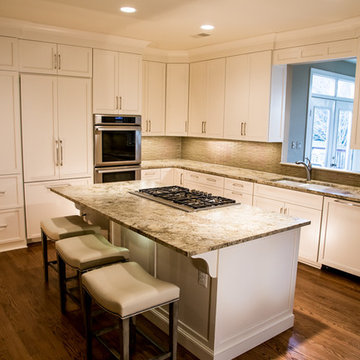 Stunning White Maple Kitchen in Reston, VA