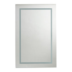 John Lewis LED Frame Illuminated Mirror - Bathroom Mirrors