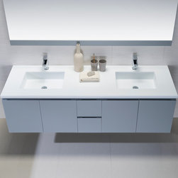 Wall Mounted Bathroom Vanities - Bathroom Vanities And Sink Consoles