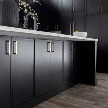 Designing a Dark & Moody Barndominium in Rochester Hills