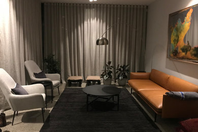 Photo of a living room in Brisbane with no tv.