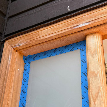 Double Door Restoration and Insulation Upgrade In North Vancouver