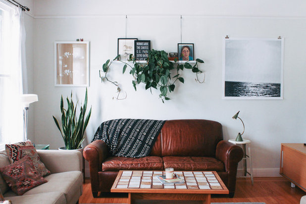 Eclectic Living Room by Nanette Wong