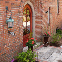 Brick Homes--Exterior Paint ideas
