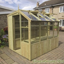 GARDEN SHED AND GREENHOUSE