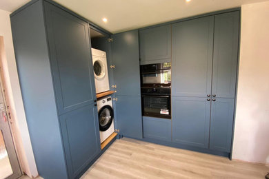 Modern utility room in Hampshire.