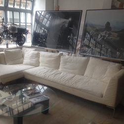 BB Italia sofa. Client instructions to re-new covers. - Sectional Sofas