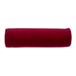 Legacy Home Peony Pink Neckroll Pillow, 5" x 18" - Decorative Pillows