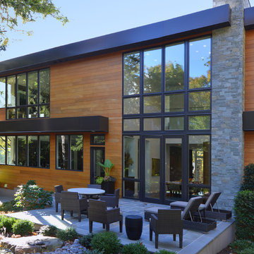 contemporary house in bergen county NJ