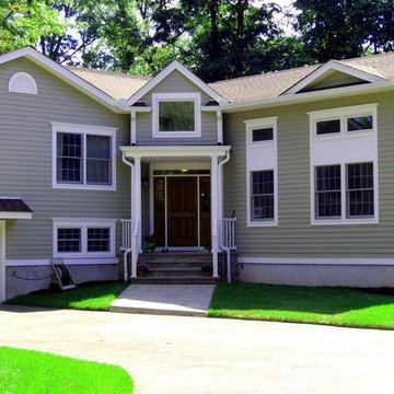 Mid Century Split Level Transformed