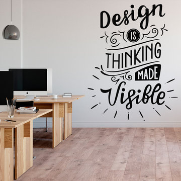 Design Made Visible Office Decal