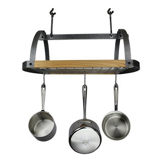 Zojila  Ceiling Mount Pot Rack and Shelf