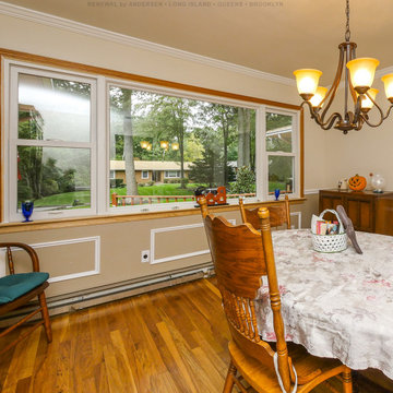 Large Window Combination in Lovely Dining Room - Renewal by Andersen Long Island