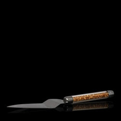 Ritz Amber Crystal Cake Server - Flatware And Silverware Sets
