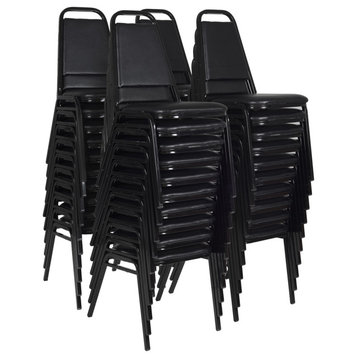 Restaurant Stack Chair (40 pack)- Black