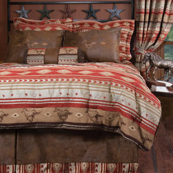 "Flying Horse" Bedding Ensemble by Carstens Inc. - Comforters And Comforter Sets