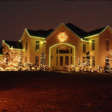 holiday outside lighting