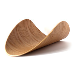 Aspen Magazine Rack - Oak - Magazine Racks