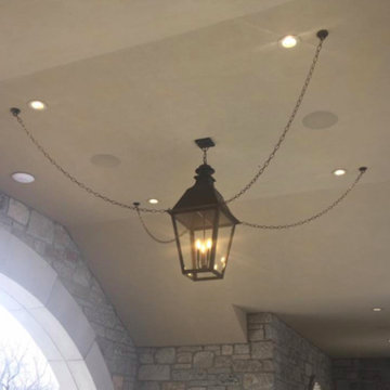 St. James Quebec Copper Electric Lantern