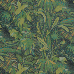 Lioness in Emerald - Fabric