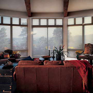 Hunter Douglas Eclectic Window Treatments and Draperies
