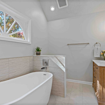 Contemporary Updates Transform Sterling Bathrooms